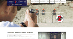 Desktop Screenshot of license2carry.com